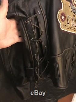 Acme Clothing Co. Warners Brother- Looney Tunes Leather Jacket- Large Preowned