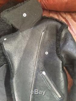 Acne Rita Shearling Jacket Size 34