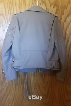 Acne Studios Mape Leather Jacket Size 36