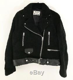 Acne Studios Shearling jacket, Merlyn Shear, Size 36, Black