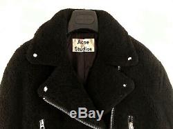 Acne Studios Shearling jacket, Merlyn Shear, Size 36, Black