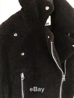 Acne Studios Shearling jacket, Merlyn Shear, Size 36, Black