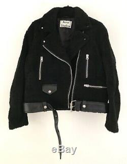 Acne Studios Shearling jacket, Merlyn Shear, Size 36, Black