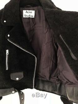 Acne Studios Shearling jacket, Merlyn Shear, Size 36, Black