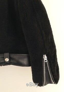 Acne Studios Shearling jacket, Merlyn Shear, Size 36, Black