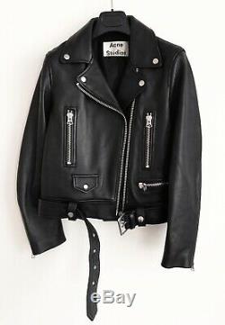 Acne Studios leather jacket. Style Mock. Black. Size 36