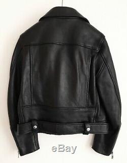 Acne Studios leather jacket. Style Mock. Black. Size 36