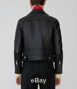 Acne Studios leather jacket. Style Mock. Black. Size 36