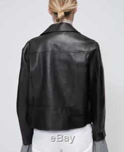 Acne Studios leather jacket, style Lotta, Black, Size 36