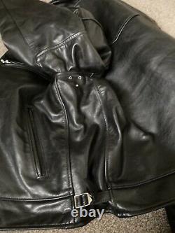 Aero Horsehide Highwayman Leather Jacket 44 Regular