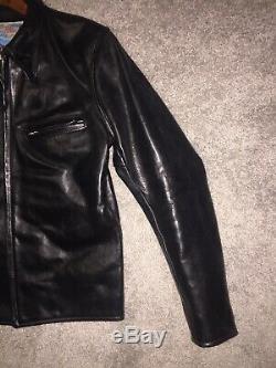 Aero Horsehide Leather Jacket 38