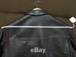 Aero Leather 40 Zip Sleeve Jacket Highwayman Cordovan Front Qtr. Horsehide FQHH