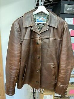 Aero Leather Company Brown Horsehide Jacket