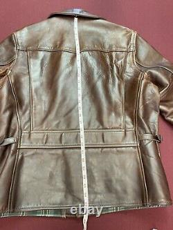 Aero Leather Company Brown Horsehide Jacket