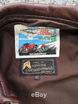 Aero Leather FQHH Sheene Motorcycle Jacket Scotland