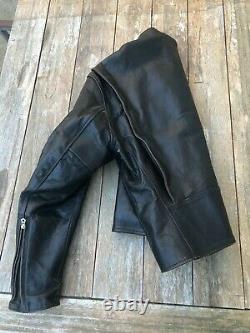 Aero Leather horsehide Jacket Size 44- Freewheelers. Cafe racer