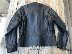 Aero Leather horsehide Jacket Size 44- Freewheelers. Cafe racer