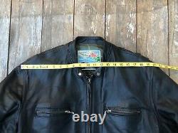 Aero Leather horsehide Jacket Size 44- Freewheelers. Cafe racer