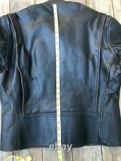 Aero Leather horsehide Jacket Size 44- Freewheelers. Cafe racer