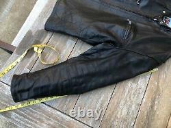 Aero Leather horsehide Jacket Size 44- Freewheelers. Cafe racer