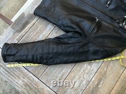 Aero Leather horsehide Jacket Size 44- Freewheelers. Cafe racer