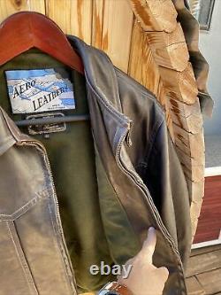 Aero horsehide leather jacket