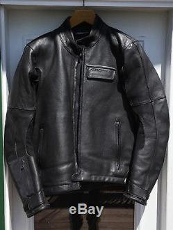 Aerostich Transit 2 Perforated Leather Motorcycle Jacket Size 44 Waterproof