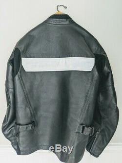 Aerostich Transit Leather Gore-Tex Motorcycle Jacket With Armor 46L RARE