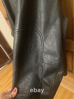 Affliction 3XL Leather Motorcycle Jacket Limited Edition 30/600 Rare Black Studs