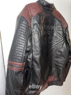 Affliction Motors American Customs Black Premium Jacket XL Excellent Condition