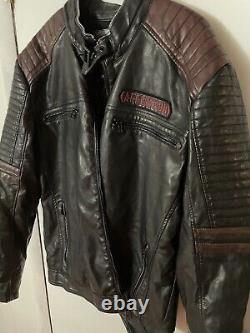 Affliction Motors American Customs Black Premium Jacket XL Excellent Condition