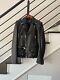 Alessandrini NYC Leather Biker Jacket Hedi Slimane Saint Laurent inspired