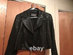 Alexander mcqueen leather jacket