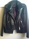 AllSaints All Saints Black Moto Leather Jacket US Size 6-8 UK 12-14