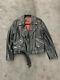 All Saints Leather Biker Motorcycle Jacket like new Size 12UK/ 8US RRP AUD$600