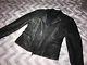 All Saints Leather Cargo Jacket Men's Small