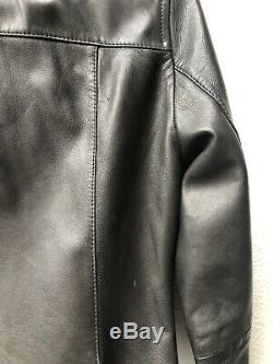All Saints Womens Leather Balfern Biker Jacket Size UK 8 EU 36