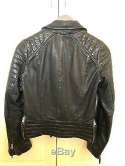 All Saints Womens Leather Jacket / Size 8
