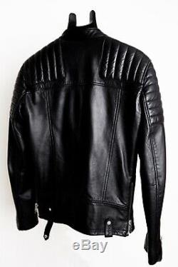 Allsaints Jasper leather jacket men small