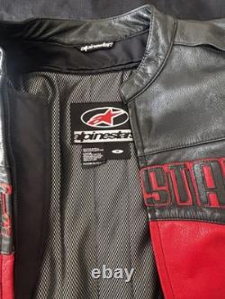 Alpine star Motorcycle Leather Jacket/Medium