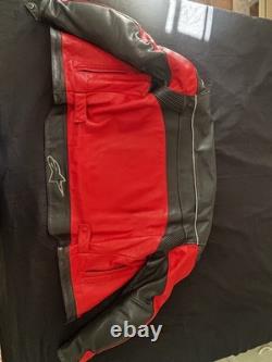 Alpine star Motorcycle Leather Jacket/Medium