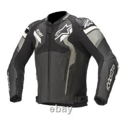 Alpinestars Atem V4 Leather Jacket Black Grey White