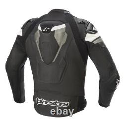 Alpinestars Atem V4 Leather Jacket Black Grey White