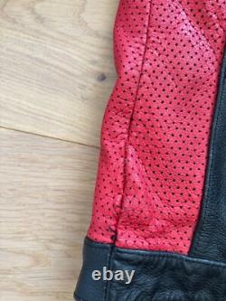 Alpinestars Black Label Leather Motorcycle Jacket Black Label Men's Size XL