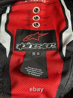 Alpinestars Celer Leather Motorbike Biker Jacket Race OA79885 Size 38