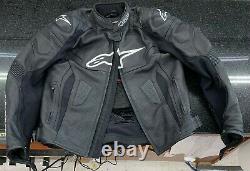 Alpinestars GP Plus R V2 Airflow Armor Motorcycle Leather Jacket US 40 (USED)