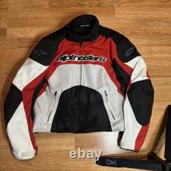 Alpinestars Sportswear Riders Jacket Motorbike Protector Used Nice Large Y2K