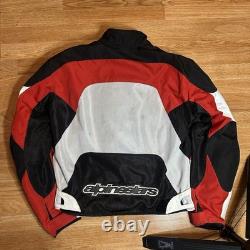 Alpinestars Sportswear Riders Jacket Motorbike Protector Used Nice Large Y2K