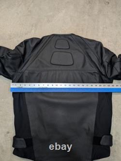 Alpinestars TZ-1 Reload Leather Jacket Mens 44 Black CLEAN