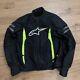 Alpinestars T-FASTER Air Motorcycle Jacket Black Size Medium Men limited Rare